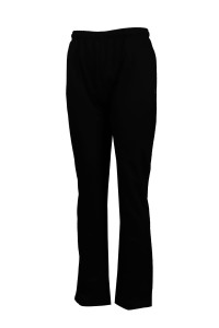 U322 訂製黑色運動褲 橡皮筋運動褲 長運動褲專門店